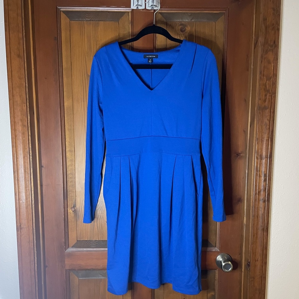 Land’s End blue dress
